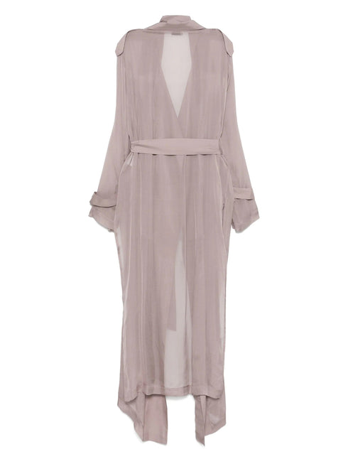ALYSI CHIFFON COAT